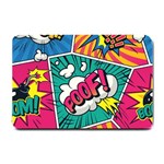 Comic Colorful Seamless Pattern Small Doormat 24 x16  Door Mat