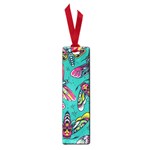 Vintage Colorful Insects Seamless Pattern Small Book Marks Front