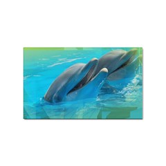 Beautiful Dolphins Sticker Rectangular (10 Pack) by Sparkle