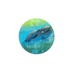 Beautiful Dolphins Golf Ball Marker (4 Pack) by Sparkle