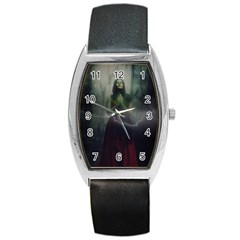 Beautiful Girl Barrel Style Metal Watch by Sparkle