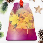 Colorful Nature Bell Ornament (Two Sides) Front