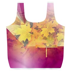 Colorful Nature Full Print Recycle Bag (xl) by Sparkle