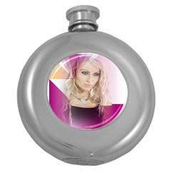 Beauty Round Hip Flask (5 Oz) by Sparkle