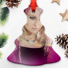 Beauty Christmas Tree Ornament (two Sides) by Sparkle