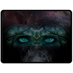 Vampire s Fleece Blanket (large) by Sparkle