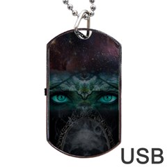 Vampire s Dog Tag Usb Flash (one Side) by Sparkle