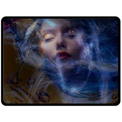 Mercurybeauy Fleece Blanket (large) by Sparkle