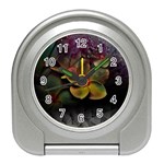 Beautiful Floral Travel Alarm Clock Front