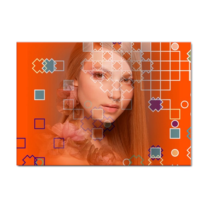 Geometricbeauty Sticker A4 (100 pack)