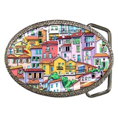 Menton Old Town France Belt Buckles by Pakemis