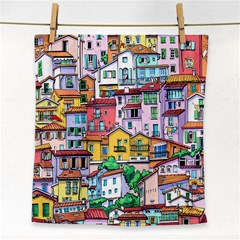 Menton Old Town France Face Towel by Pakemis