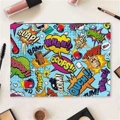 Comic Elements Colorful Seamless Pattern Cosmetic Bag (xl) by Pakemis