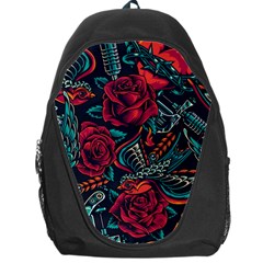 Vintage Flash Tattoos Designs Seamless Pattern Backpack Bag