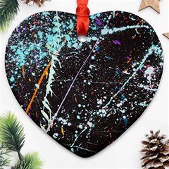 Abstract Colorful Texture Ornament (Heart)