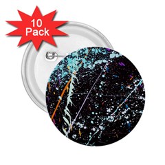 Abstract Colorful Texture 2.25  Buttons (10 pack) 