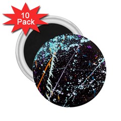 Abstract Colorful Texture 2.25  Magnets (10 pack) 