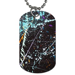 Abstract Colorful Texture Dog Tag (Two Sides)