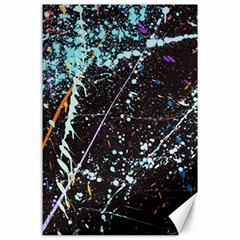 Abstract Colorful Texture Canvas 24  x 36 