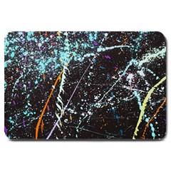 Abstract Colorful Texture Large Doormat