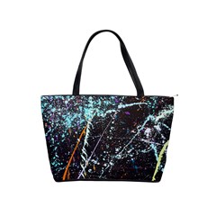 Abstract Colorful Texture Classic Shoulder Handbag