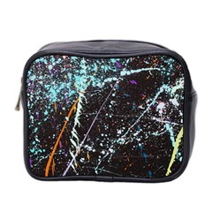 Abstract Colorful Texture Mini Toiletries Bag (Two Sides)