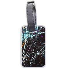 Abstract Colorful Texture Luggage Tag (one side)