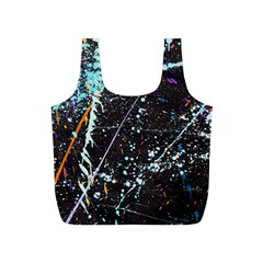 Abstract Colorful Texture Full Print Recycle Bag (S)