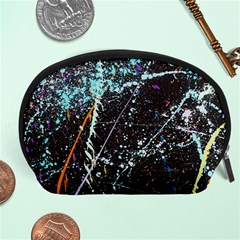 Abstract Colorful Texture Accessory Pouch (Large)