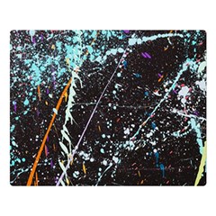 Abstract Colorful Texture Flano Blanket (Large)