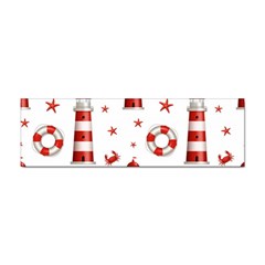 Nautical Seamless Pattern Sticker (bumper)