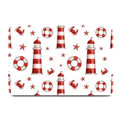 Nautical Seamless Pattern Plate Mats