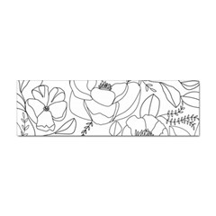 Contemporary Nature Seamless Pattern Sticker Bumper (100 Pack)