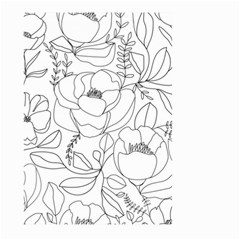 Contemporary Nature Seamless Pattern Large Garden Flag (two Sides) by Pakemis