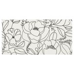 Contemporary Nature Seamless Pattern Banner and Sign 6  x 3  Front