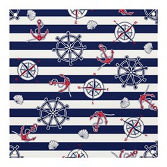 Seamless Marine Pattern Banner And Sign 3  X 3 