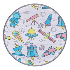 Cute-seamless-pattern-with-space Wireless Charger by Pakemis