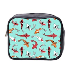 Pattern-with-koi-fishes Mini Toiletries Bag (two Sides) by Pakemis