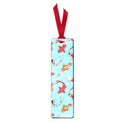 Pattern-with-koi-fishes Small Book Marks by Pakemis