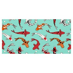 Pattern-with-koi-fishes Banner And Sign 6  X 3 