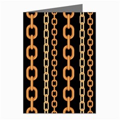 Gold-chain-jewelry-seamless-pattern Greeting Cards (pkg Of 8)