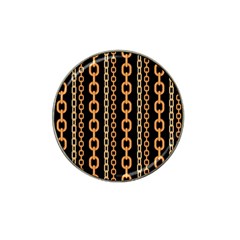 Gold-chain-jewelry-seamless-pattern Hat Clip Ball Marker (10 Pack) by Pakemis