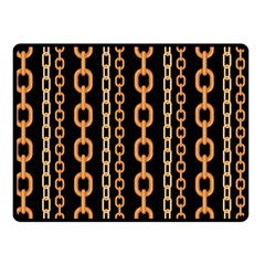 Gold-chain-jewelry-seamless-pattern Double Sided Fleece Blanket (small) by Pakemis