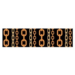 Gold-chain-jewelry-seamless-pattern Oblong Satin Scarf (16  X 60 ) by Pakemis