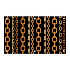 Gold-chain-jewelry-seamless-pattern Banner And Sign 5  X 3 