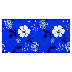 Blooming-seamless-pattern-blue-colors Banner And Sign 6  X 3  by Pakemis