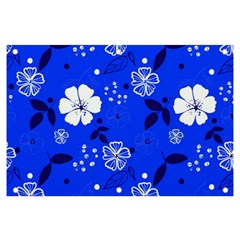 Blooming-seamless-pattern-blue-colors Banner And Sign 6  X 4 