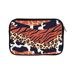 Mixed-animal-skin-print-safari-textures-mix-leopard-zebra-tiger-skins-patterns-luxury-animals-textur Apple Ipad Mini Zipper Cases by Pakemis