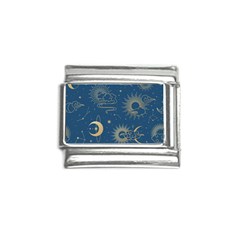 Seamless-galaxy-pattern Italian Charm (9mm)