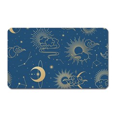 Seamless-galaxy-pattern Magnet (rectangular)